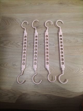 Perchas ahorra espacio