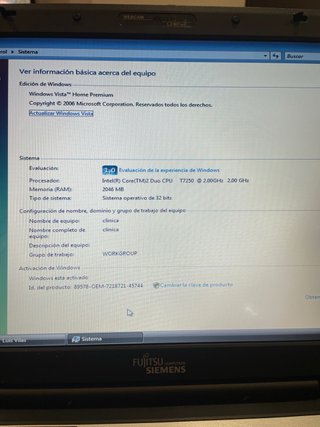 Fujitsu siemens amilo pi 2530