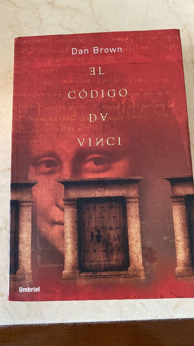 Libro "El código Da Vinci" Dan Brown 