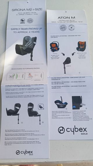 Silla coche cybex sirona, grupo 0-0+-I