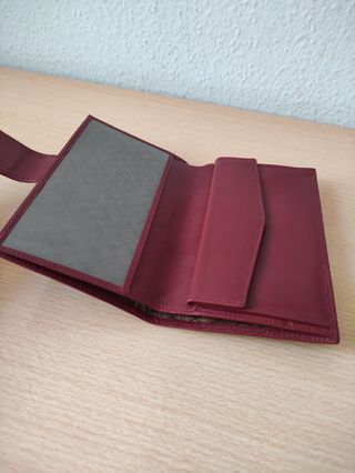 Cartera burdeos