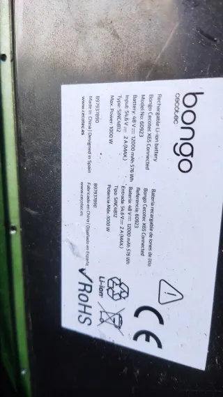 Batería de patinete cecotec