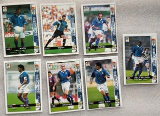 Lote 29 cromos Real Oviedo 9899 Mundicromo