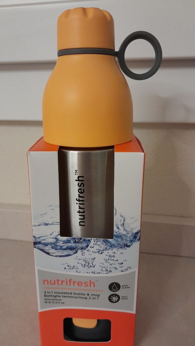 Borraccia termica con tazza