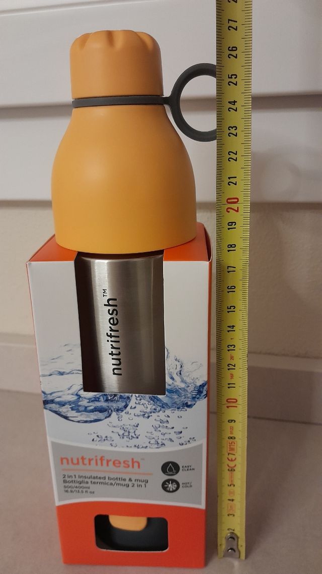 Borraccia termica con tazza