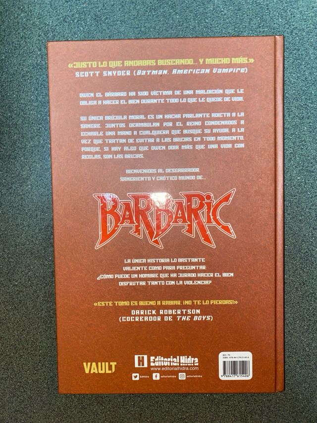 Barbaric Pecados Mortales