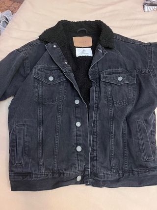 Chaqueta vaquera negra
