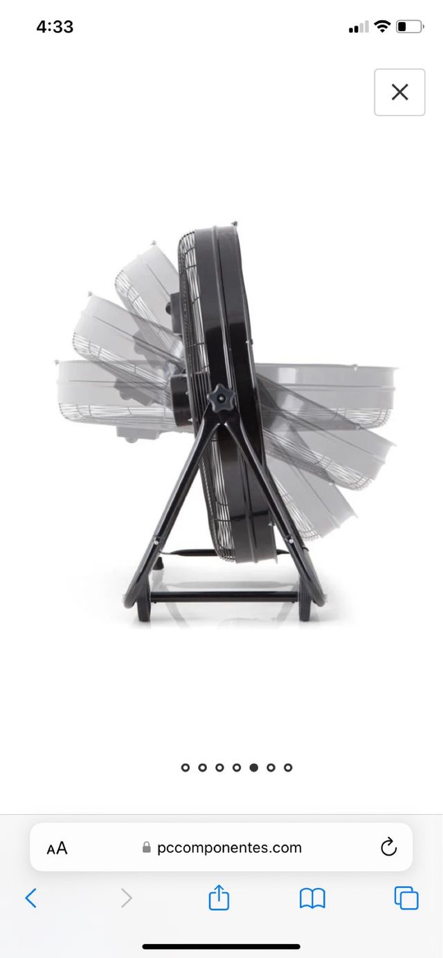 Ventilador industrial orbegozo