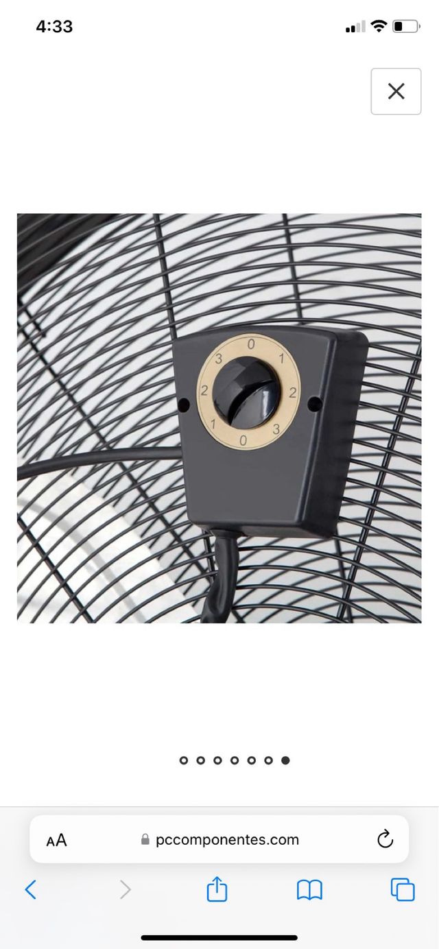 Ventilador industrial orbegozo