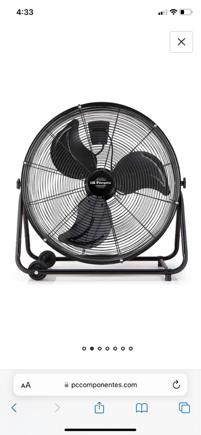 Ventilador industrial orbegozo