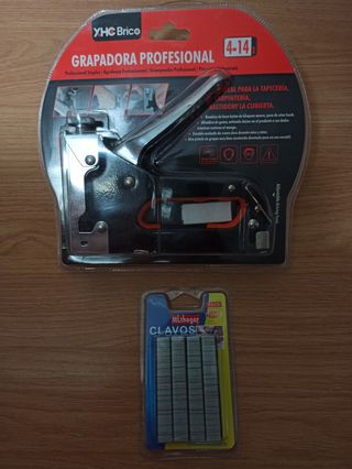 Grapadora profesional y grapas