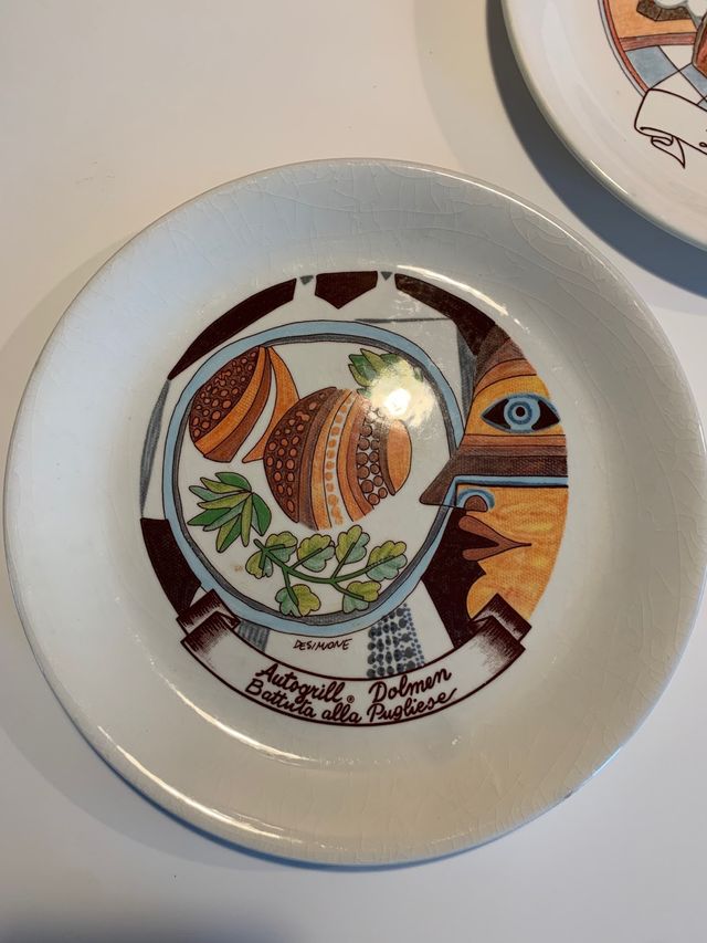 Piatti buon ricordo autogrill De Simone