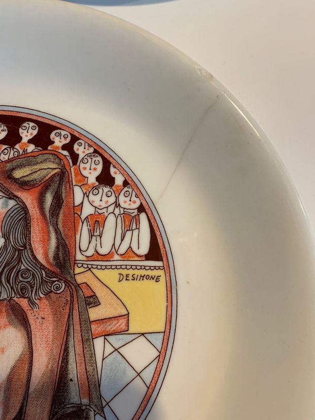 Piatti buon ricordo autogrill De Simone