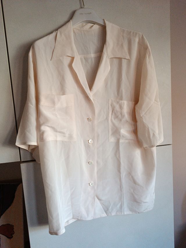 Camicia donna in pura seta Super vintage