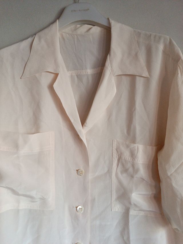 Camicia donna in pura seta Super vintage