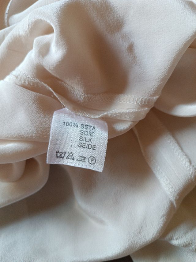 Camicia donna in pura seta Super vintage