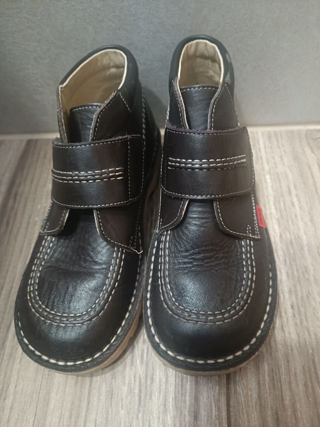 Zapatos piel marrón 