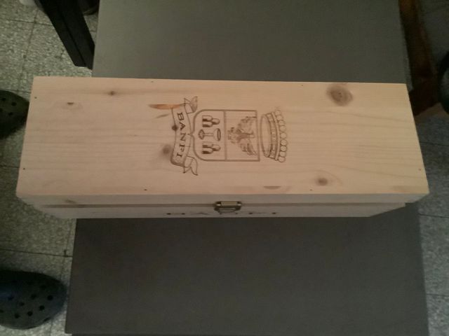 Scatola Legno Vino Castello Banfi