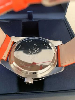 Reloj pulsera PEDRO DURAN naranja EXQUSE NUEVO
