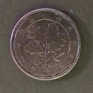 Moneda 1 Centimo Alemania del  2002  y Mas .