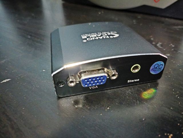 Convertidor nanlcable HDMI vga