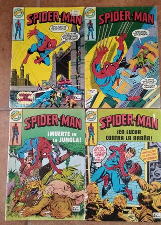 SPIDERMAN KA-ZAR X-MEN CONAN Vértice Bruguera