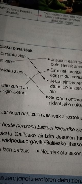Religión católica 5 primaria, en euskera 5 DBH