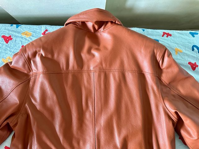 Giubbotto pelle Torras vintage anni '90 Tagli 52