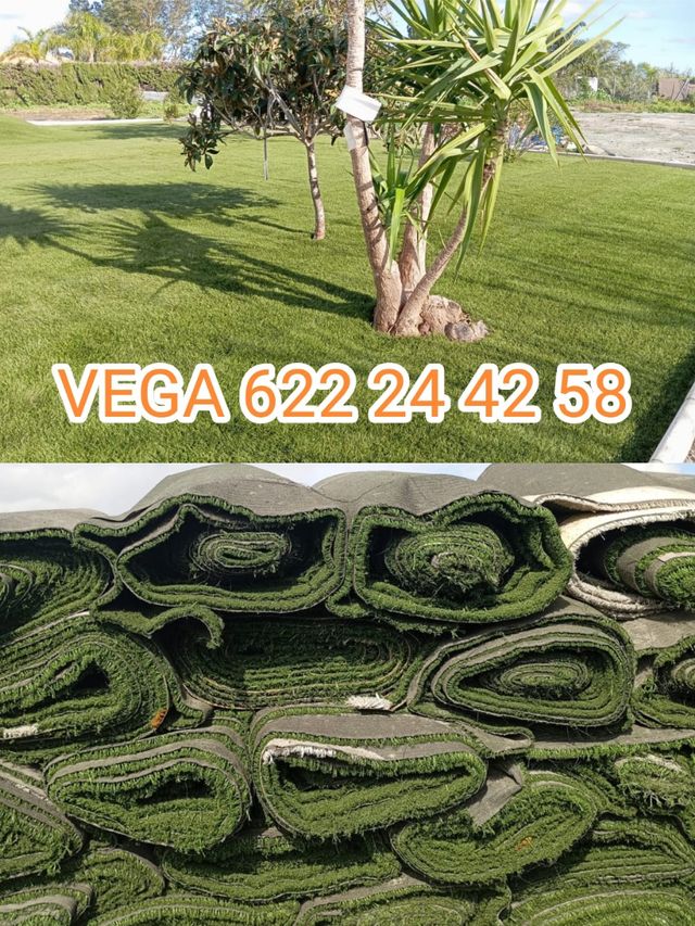 💚Verde y reciclado, césped ♻️