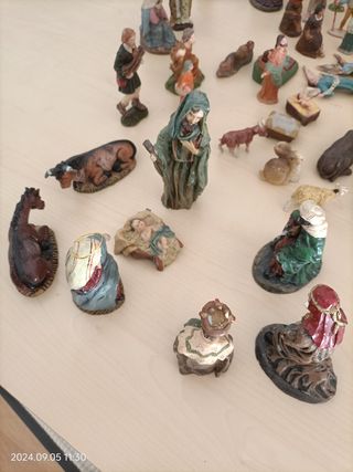 Figuras portal de belen