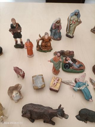 Figuras portal de belen