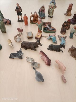 Figuras portal de belen