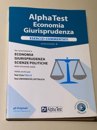 Alpha Test - Economia e Giurisprudenza