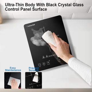 Placa de inducción portátil AMZCHEZ