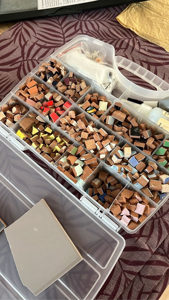 Kit de teselas para mosaico