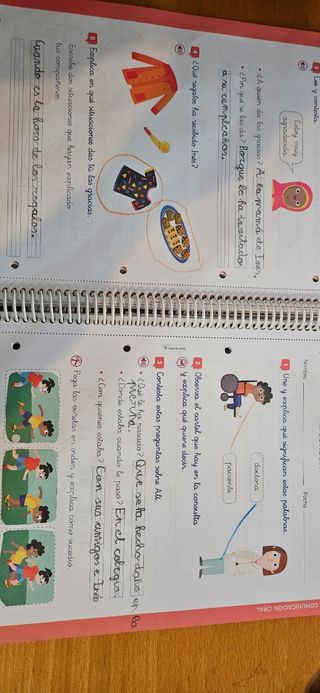 Libros de texto Primero Primaria