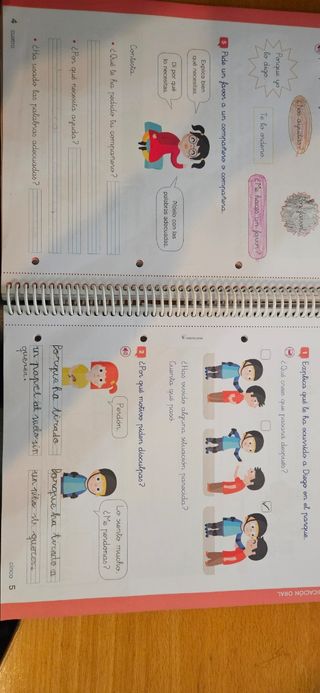 Libros de texto Primero Primaria