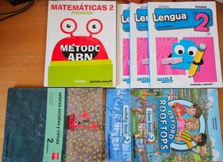 Libros de texto Segundo Primaria