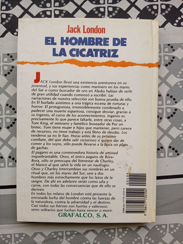 El hombre de la cicatriz. Jack london