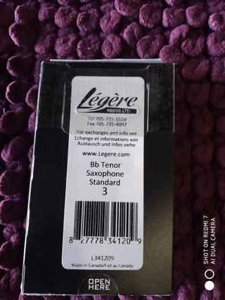 (Nueva) Caña Saxo Tenor Legere Classic 