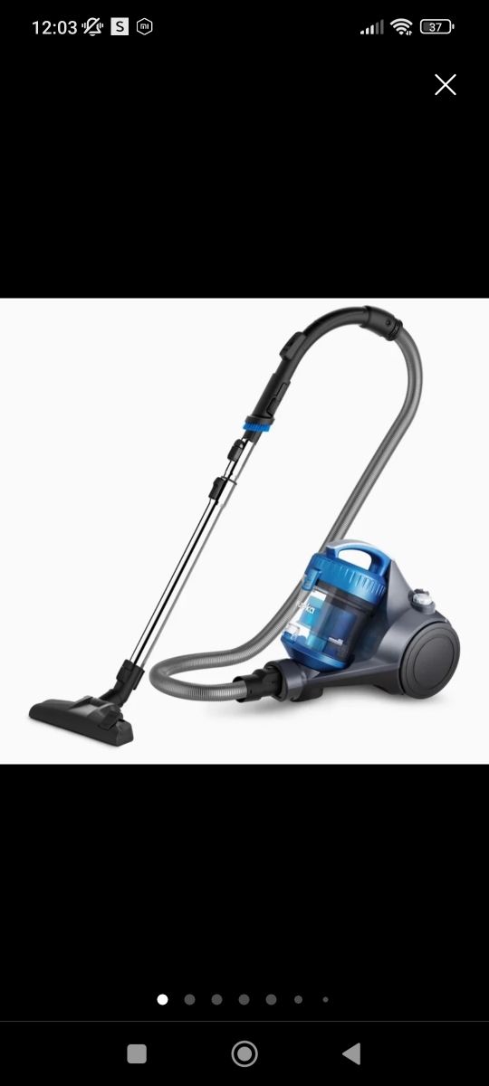 Aspirador de mano sin bolsa SIN ESTR