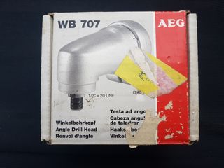 Cabezal angular de taladro modelo AEG WB 707.