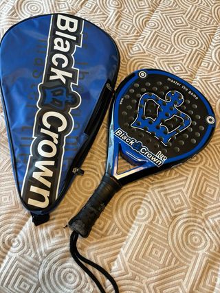 Pala padel Ice Black Crown