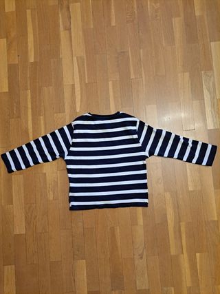 Croptop de rallas Pull and Bear. M