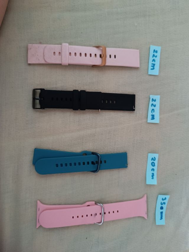 Correas de reloj menos la azul todas disponibles