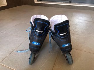 Patines linea hockey talla 35-38.
