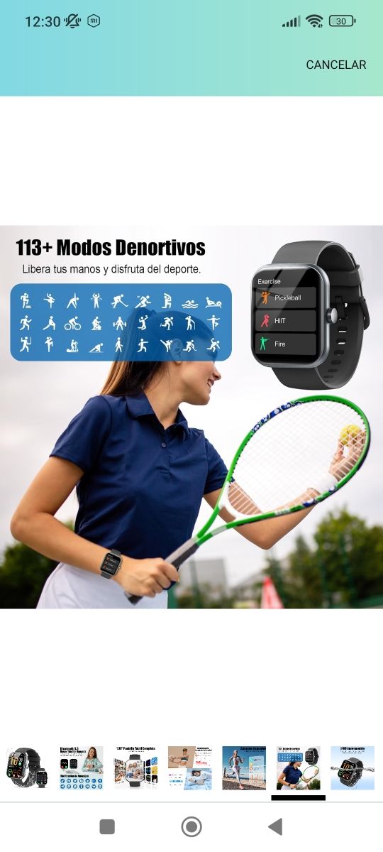 Smartwatch con altavoz incorporado