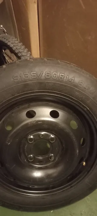 Rueda repuesto fiat panda