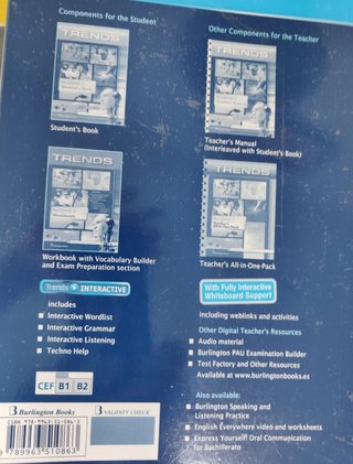 TRENDS Workbook Bachiller