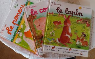 Libros infantiles francés français "Je lis avec"